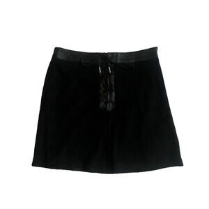 Y2k black skirt